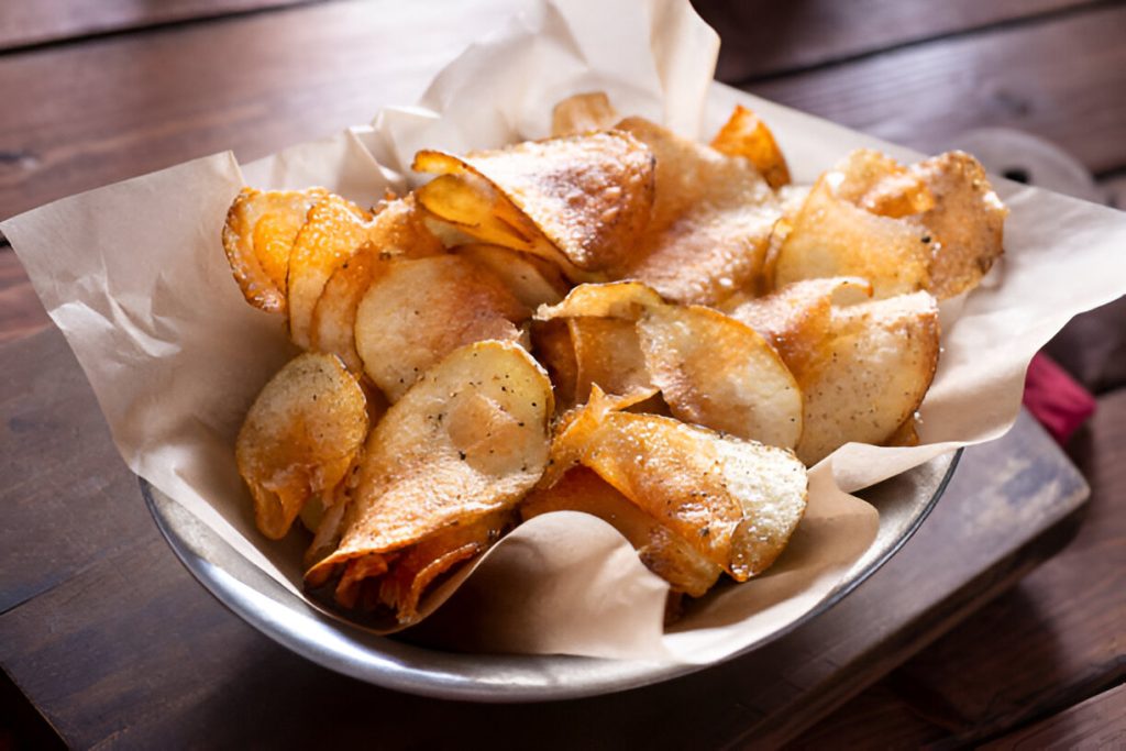 Baked Potatoes Chips Recipe