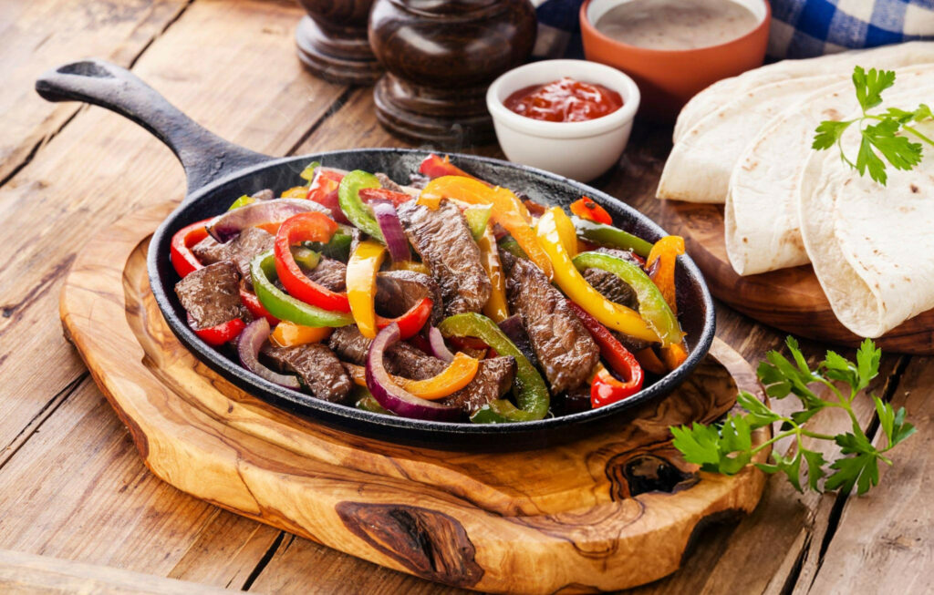 Beef Steak Fajitas Recipe