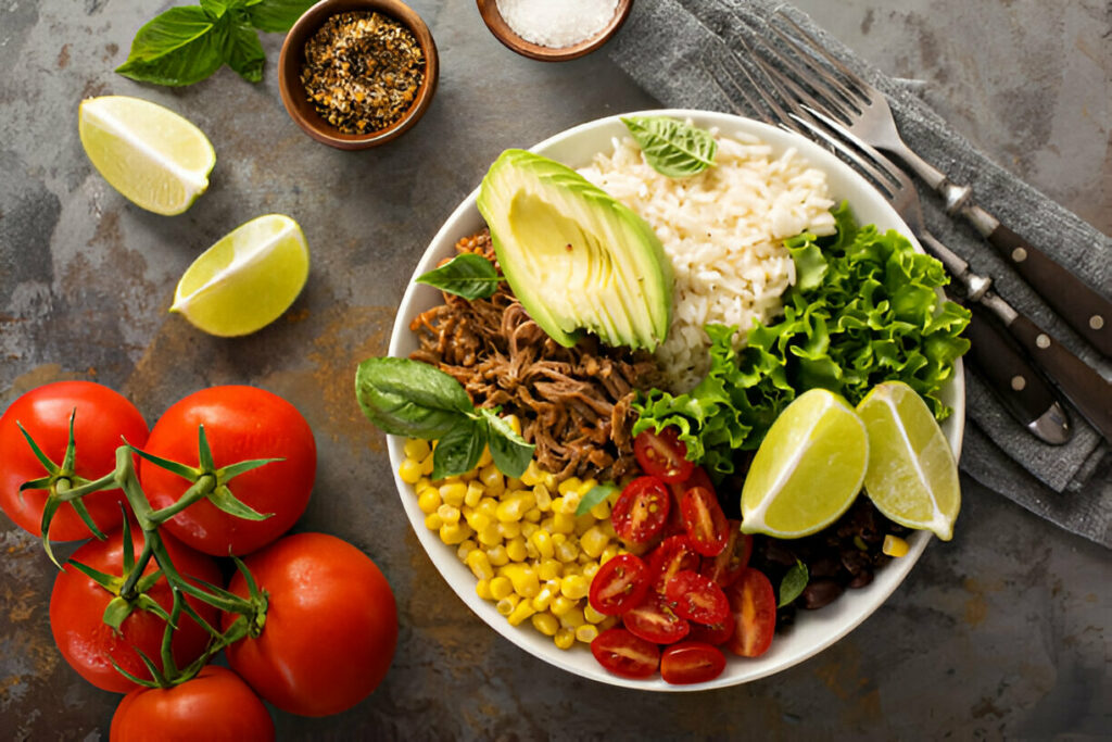 Black Bean Burrito Bowls Recipe