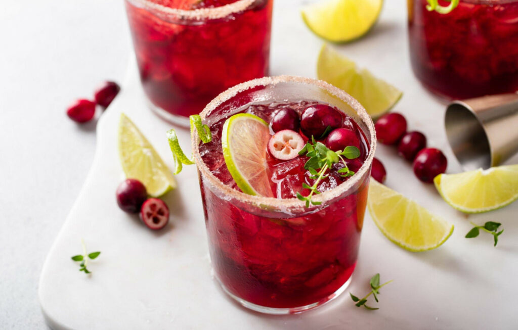 Cranberry Margarita Mocktail Recipe