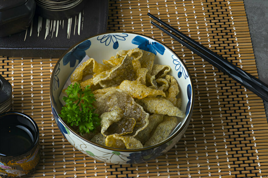 Crispy Fried Salmon Skin Recipe