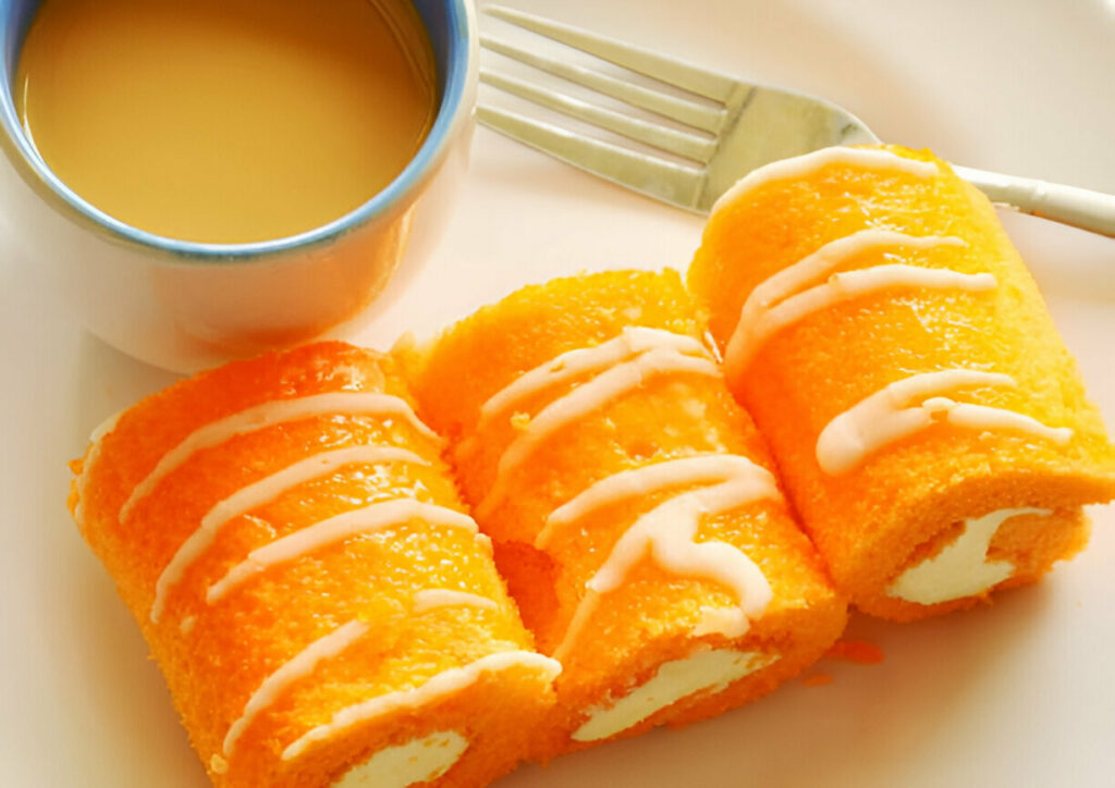 Orange Swiss Roll Recipe