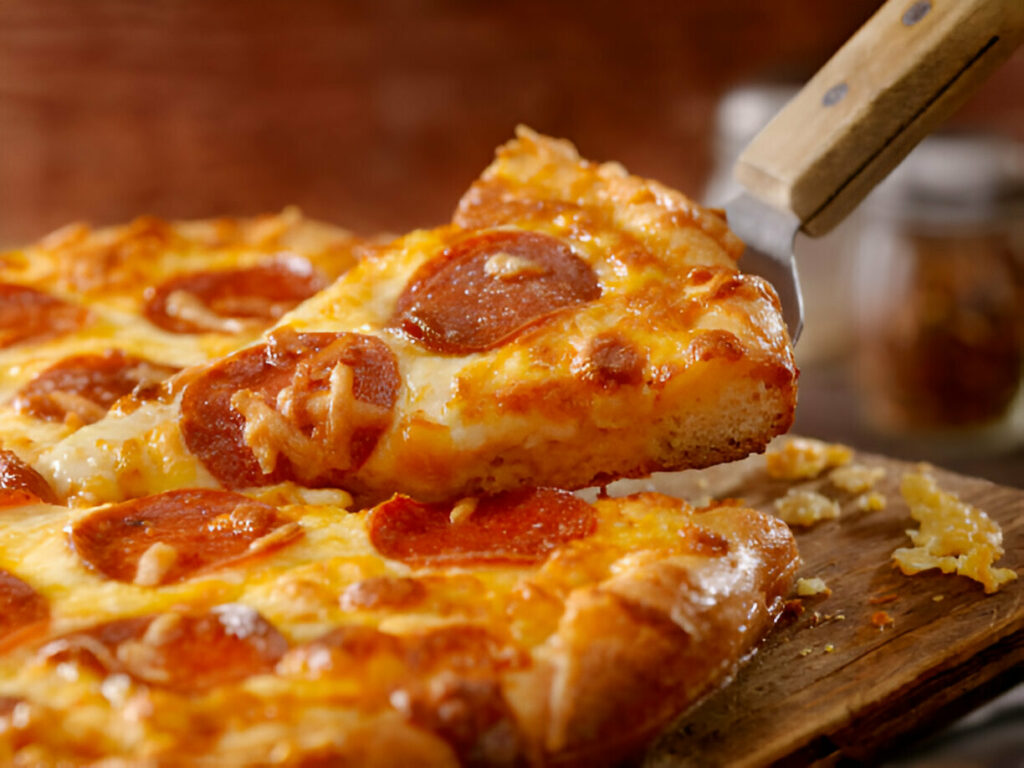 Pepperoni pizza Recipe