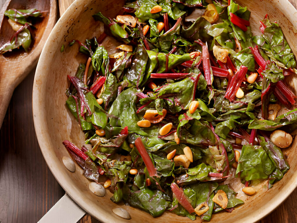 Sauteed Rainbow Chard Recipe