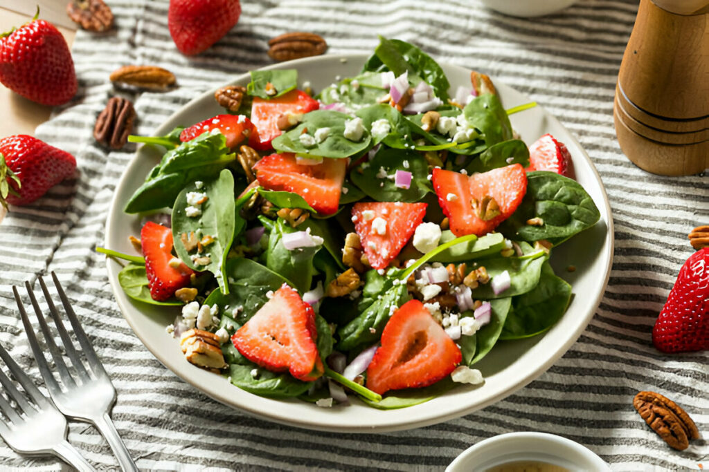 Spinach Strawberry Salad Recipe