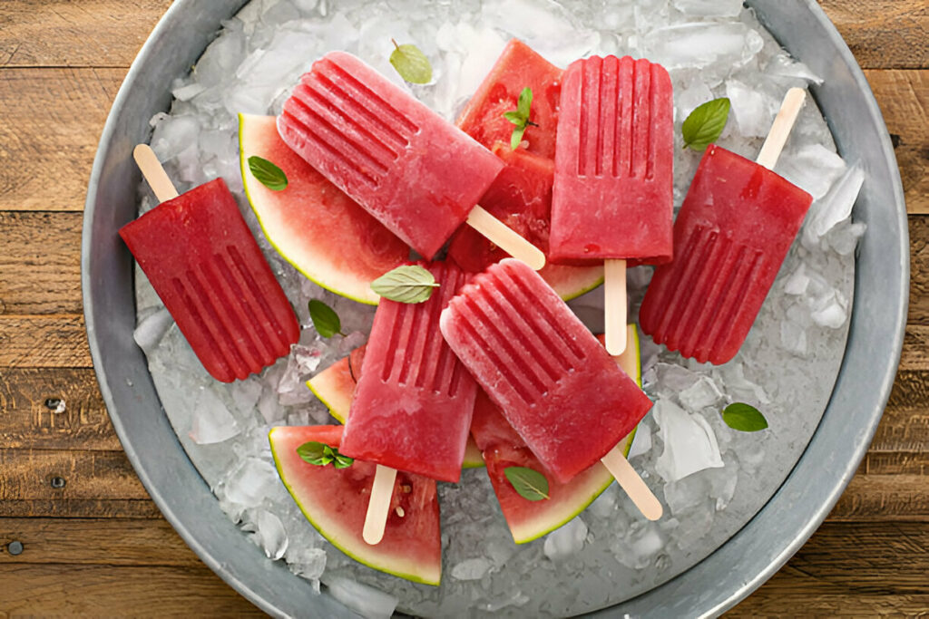 Watermelon Popsicles Recipe