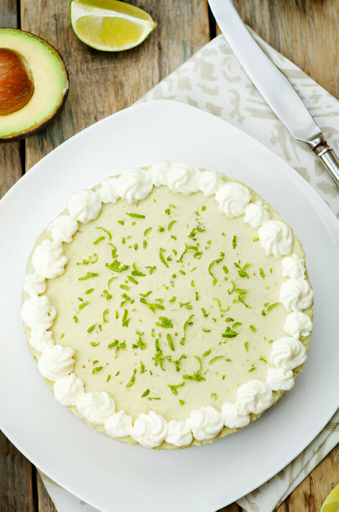 Avocado Lime Cheesecake Recipe