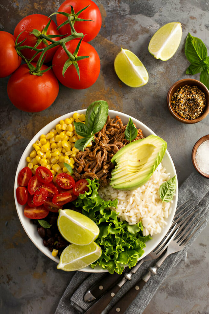 Black Bean Burrito Bowls Recipe