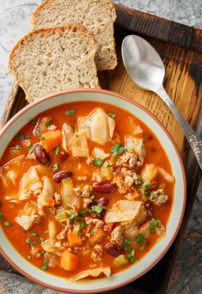Cabbage Soup with Ground Beef Recipe