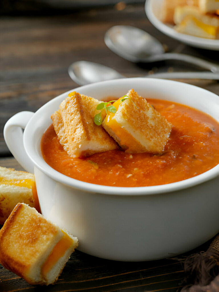 Roasted Tomato Basil Soup Recipe