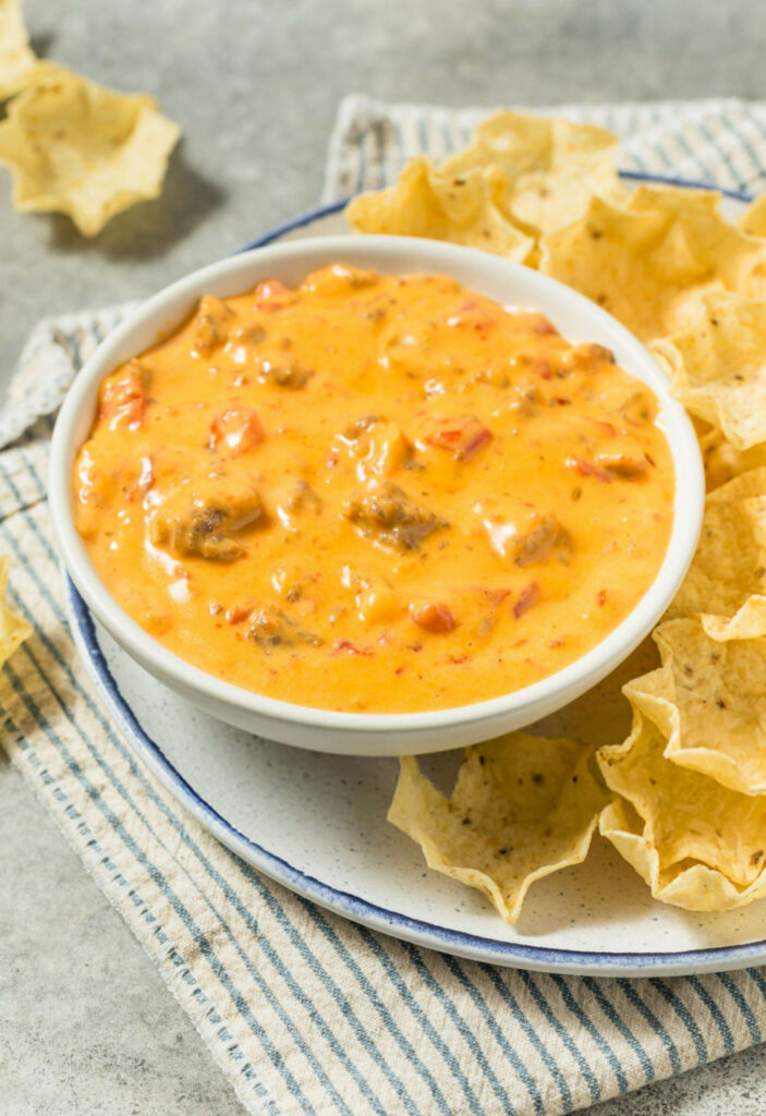 Rotel Dip with Ground Beef Recipe
