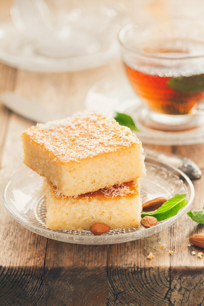 Semolina and Coconut Cake Recipe