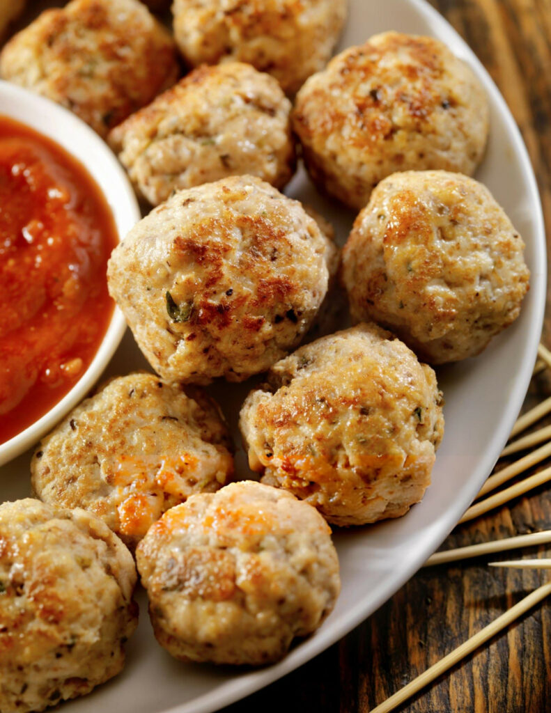 Spicy Chicken Meatballs Recipe