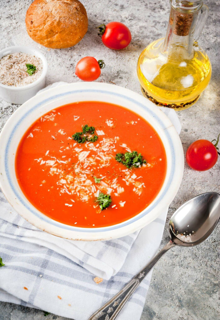 Tomato Parmesan Soup Recipe