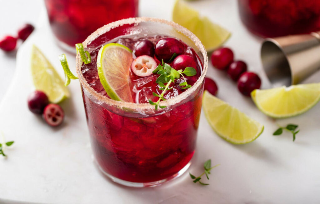 Cranberry Margarita Mocktail Recipe