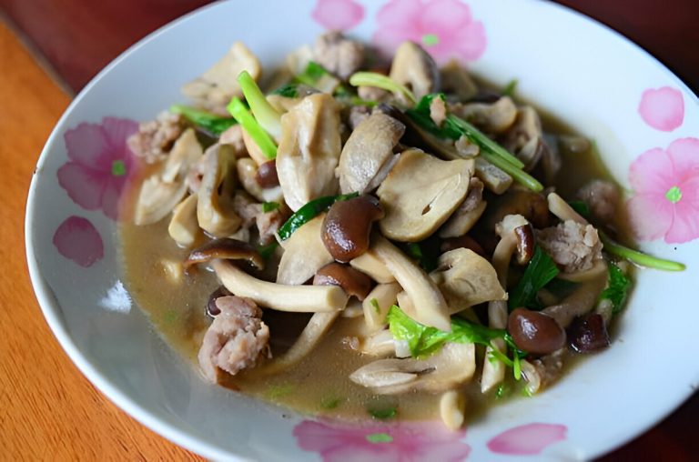 Stir-fried King Oyster Mushrooms Recipe