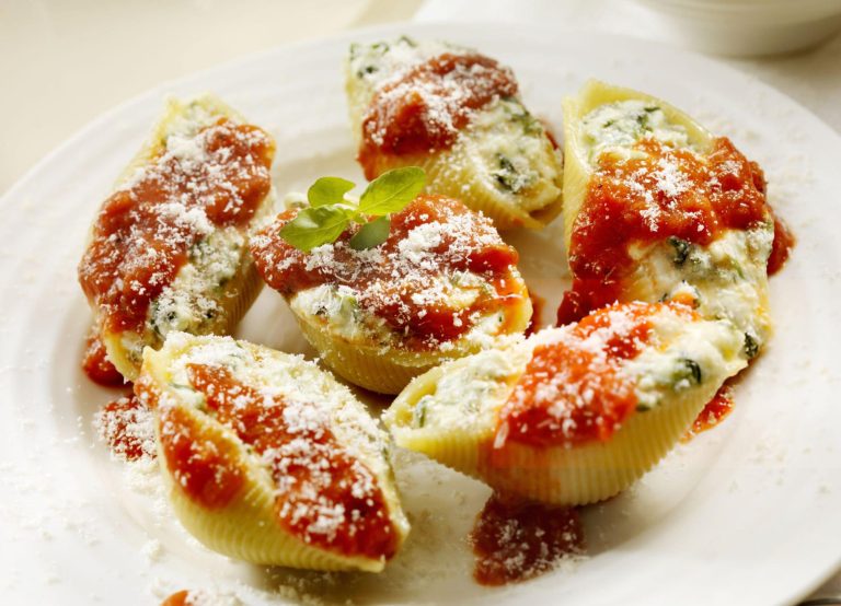 Chicken Parmesan Stuffed Shells Recipe