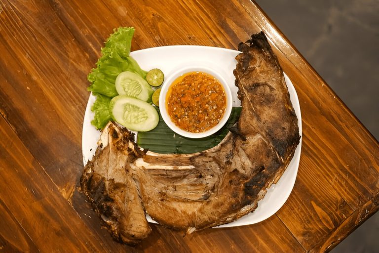 Grilled Tuna Jaw Recipe