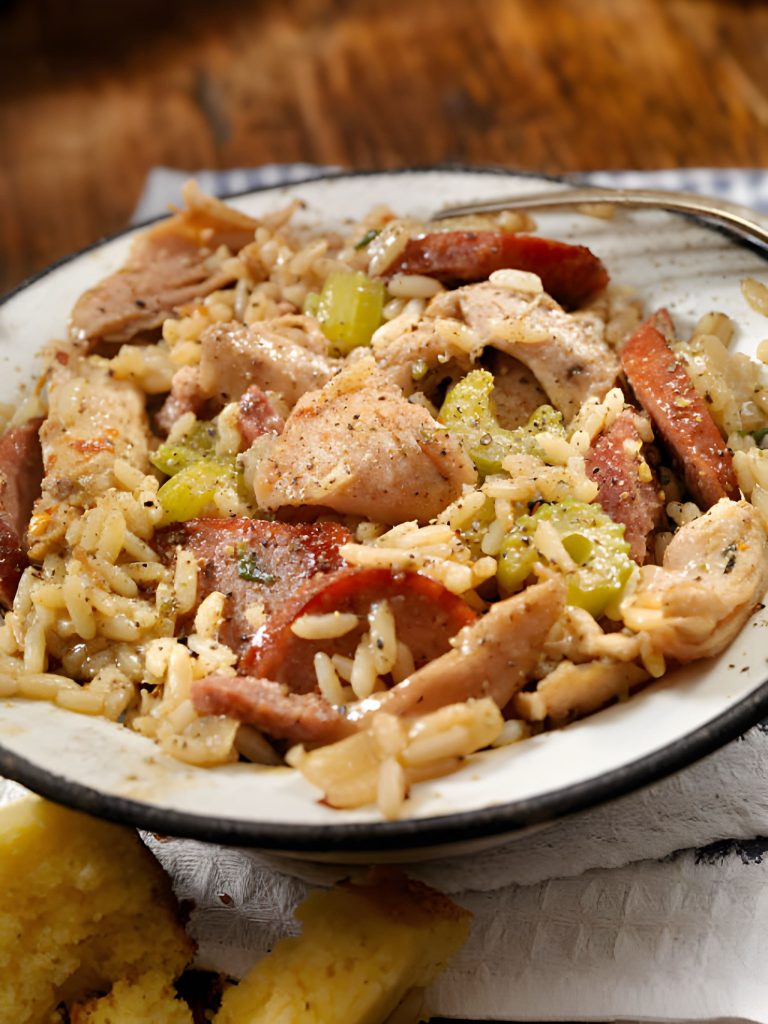 Chicken and Sausage Jambalaya Recipe