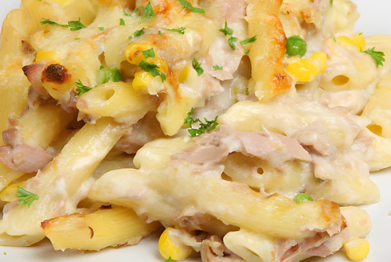 Tuna and Sweetcorn Pasta Recipe