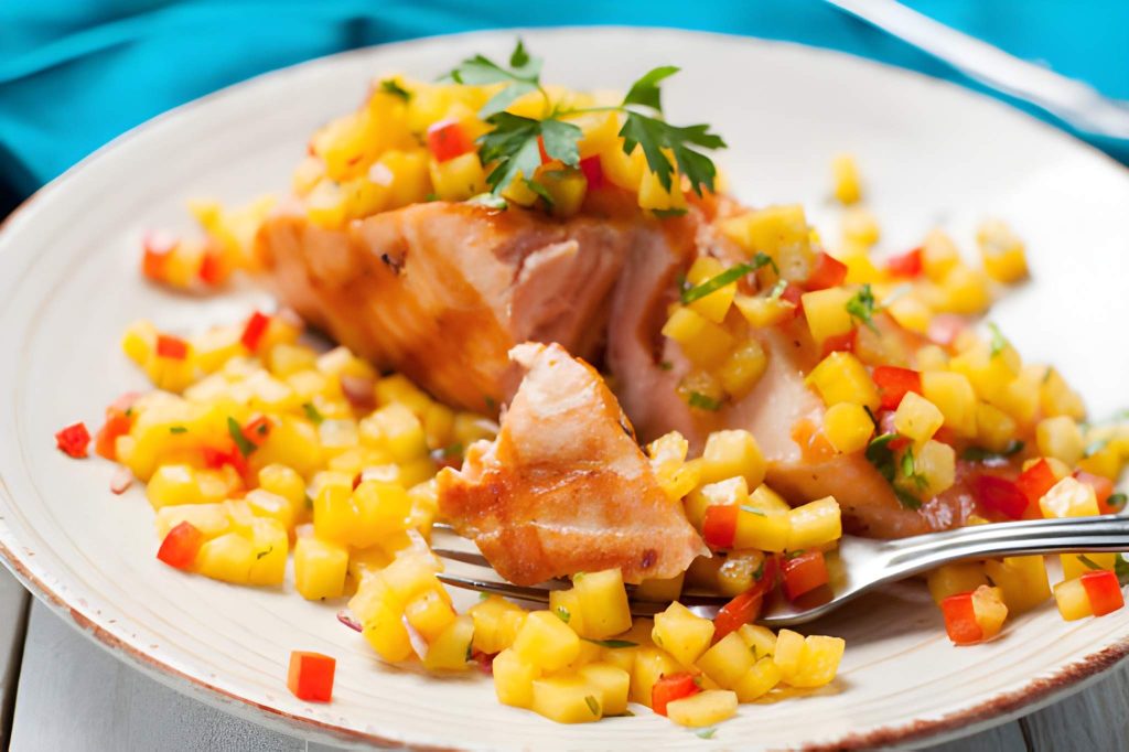 Grilled Salmon with Mango Salsa Recipe